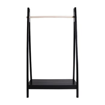 Cuier din lemn house nordic torino, negru