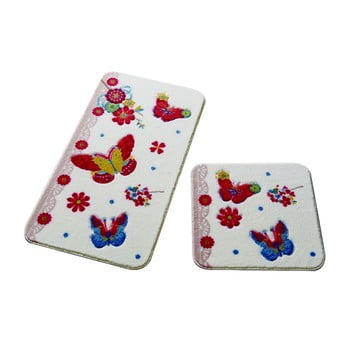 Set 2 covorașe de baie Confetti Bathmats Battus