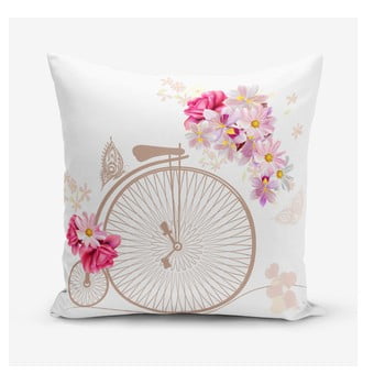 Față de pernă din amestec de bumbac minimalist cushion covers vintage, 45 x 45 cm