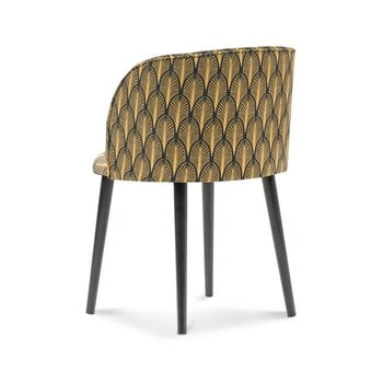 Scaun cu înveliș de catifea windsor & co sofas aurora