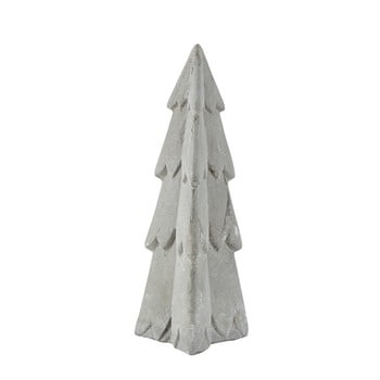 Decorațiune KJ Collection Christmas Tree, 9 cm, gri