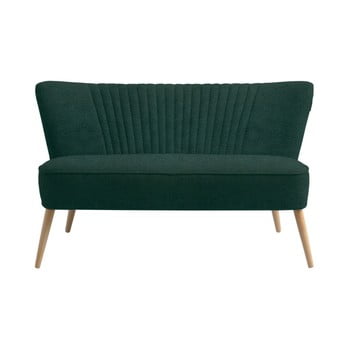 Canapea cu 2 locuri custom form harry, verde închis