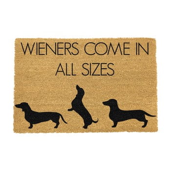 Covoraș intrare din fibre de cocos artsy doormats weiners come in all sizes, 40 x 60 cm