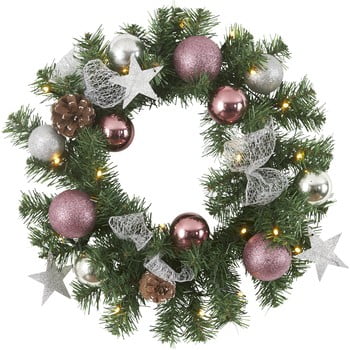 Coroniță cu led best season noel, ⌀ 40 cm