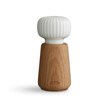 Râșniță din lemn pentru sare/piper kähler design hammershoi, alb