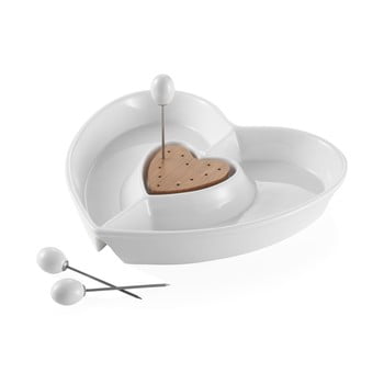 Bol pentru servit, brandani heart