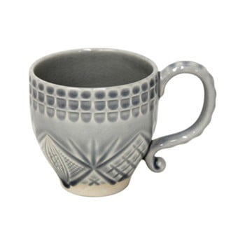 Ceașcă din gresie ceramică costa nova cristal, 300 ml, gri