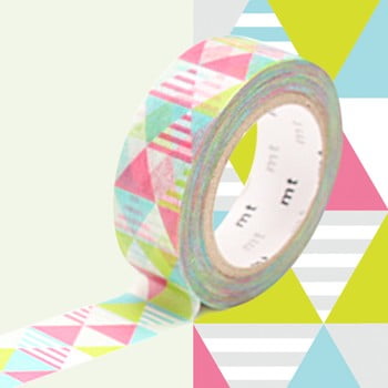 Bandă decorativă washi mt masking tape virginie, rolă 10 m