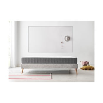 Pat dublu cu saltea bobochic paris passion, 140 x 190 cm