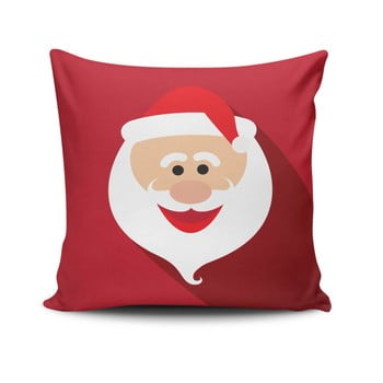Pernă happy santa face, 45x45 cm