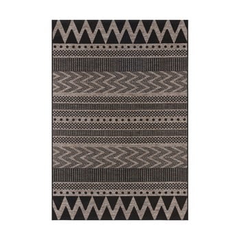 Covor potrivit pentru exterior bougari sidon, 200 x 290 cm, bej - negru