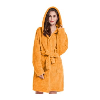 Halat de baie unisex decoking sleepyhead, mărime xxxl, portocaliu