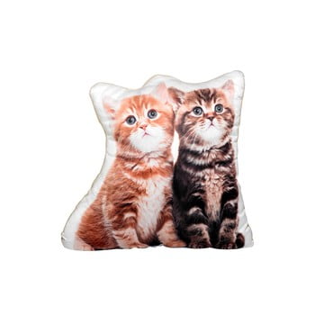 Pernă cu imprimeu Adorable Cushions două pisicuțe