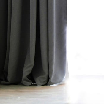 Draperie decoking pierre, 140 x 270 cm, gri