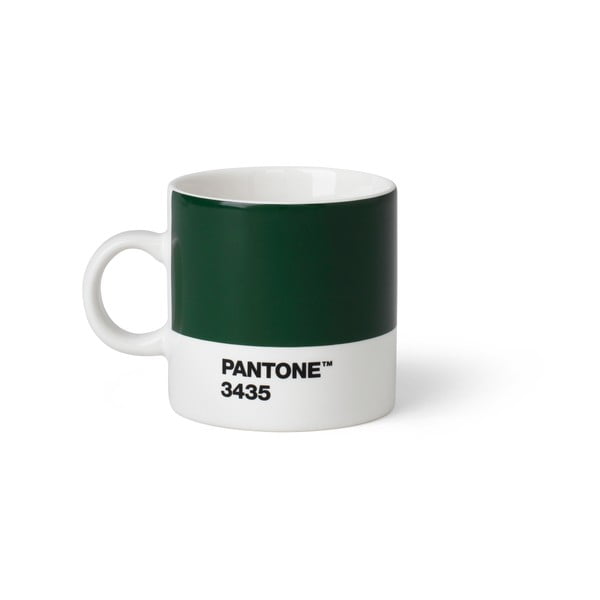 Zelený hrnek Pantone Espresso, 120 ml