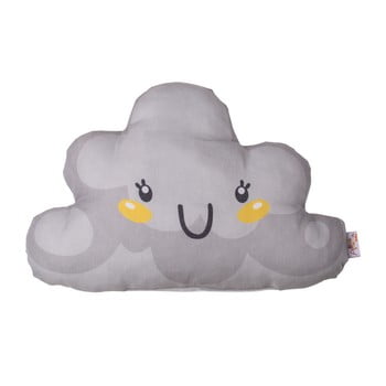 Pernă din amestec de bumbac pentru copii apolena pillow toy hurro, 21 x 40 cm, gri