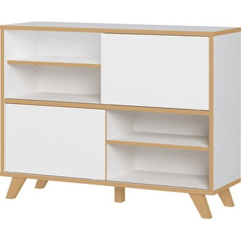 Comodă germania helsinki, lățime 120 cm, alb