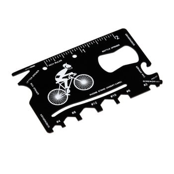Card multifuncțional în suport de piele rex london le bicycle