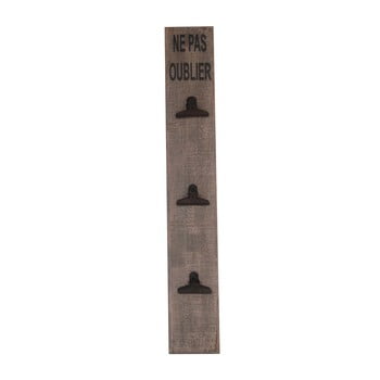 Avizier din lemn antic line board, 74 cm