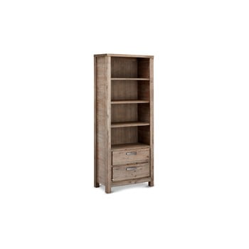 Bibliotecă din lemn de salcâm furnhouse alaska