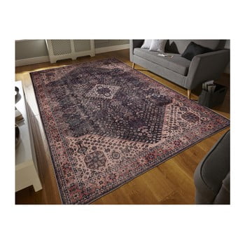 Covor cu rezistență la pete floorita bjdiar graphite, 200 x 290 cm