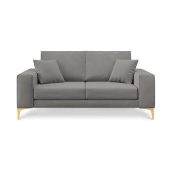 Canapea cu 2 locuri cosmopolitan design basel, gri