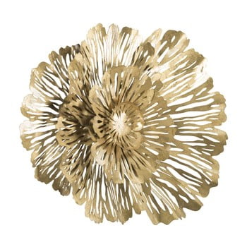 Decorațiune aurie de perete mauro ferretti ibis, lățime 52,5 cm