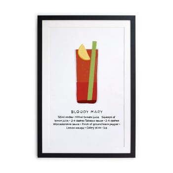 Tablou/poster înrămat Really Nice Things Bloody Mary, 40 x 50 cm