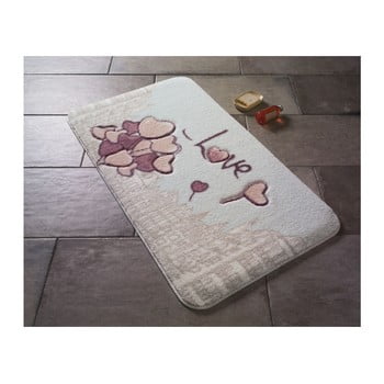 Covoraş de baie confetti bathmats love city, 100 x 160 cm