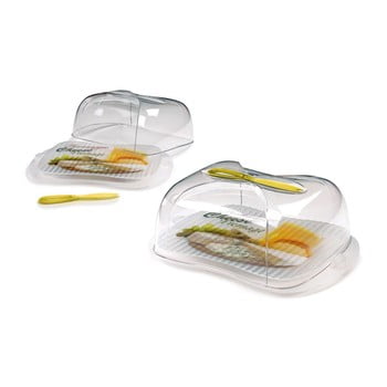 Cutie pentru brânză cu cuțit snips cheese box