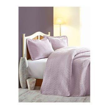 Cuvertură cu fețe de pernă essential 180 x 240 cm, roz
