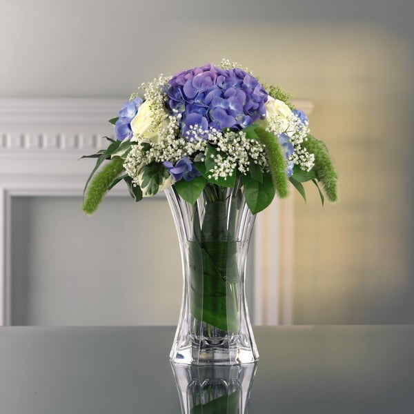 Váza z křišťálového skla Nachtmann Saphir, výška 24 cm