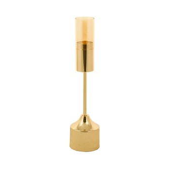 Sfeșnic auriu santiago pons luxy, înălțime 37 cm