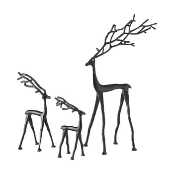 Set 3 decorațiuni pentru crăciun boltze frody, negru