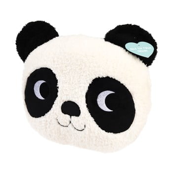 Pernă pentru copii Rex London Miko the Panda, negru - alb imagine