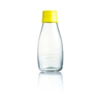 Sticlă cu garanție pe viață retap, 300 ml, galben