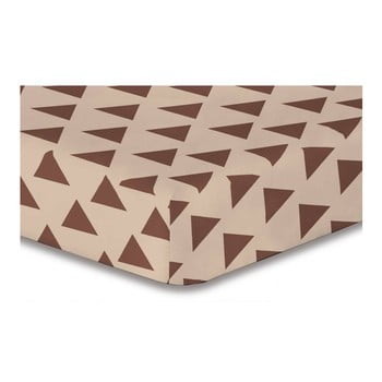 Cearșaf din microfibră decoking triangles, 220 x 250 cm