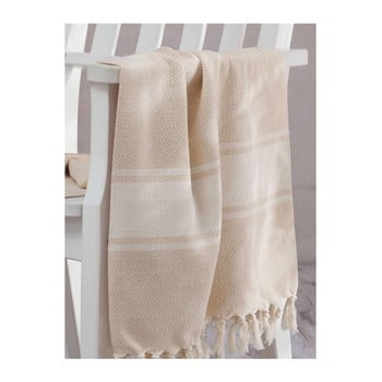 Prosop hammam elmas light brown, 100x180 cm