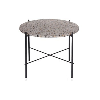 Măsuță auxiliară woood vayen terrazzo, ⌀ 63 cm
