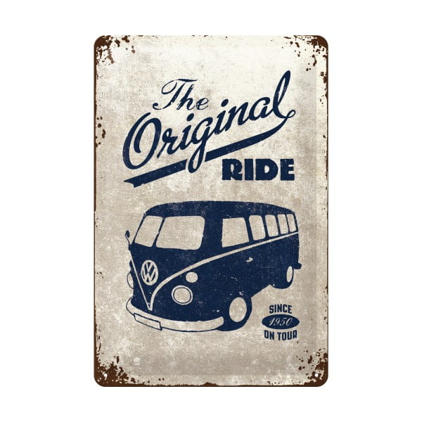 Nástěnná dekorativní cedule Postershop VW The Original Ride