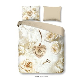 Lenjerie de pat din micropercal Muller Textiels Romance, 200 x 240 cm