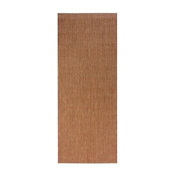 Covor adecvat interior/exterior bougari match, 80 x 200 cm, maro
