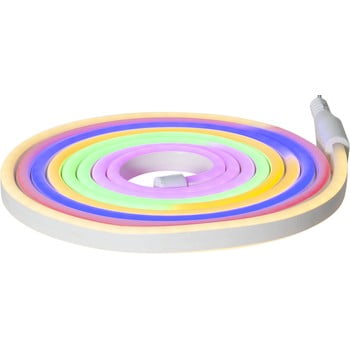 Șirag luminos pentru exterior best season rope light flatneon, lungime 500 cm