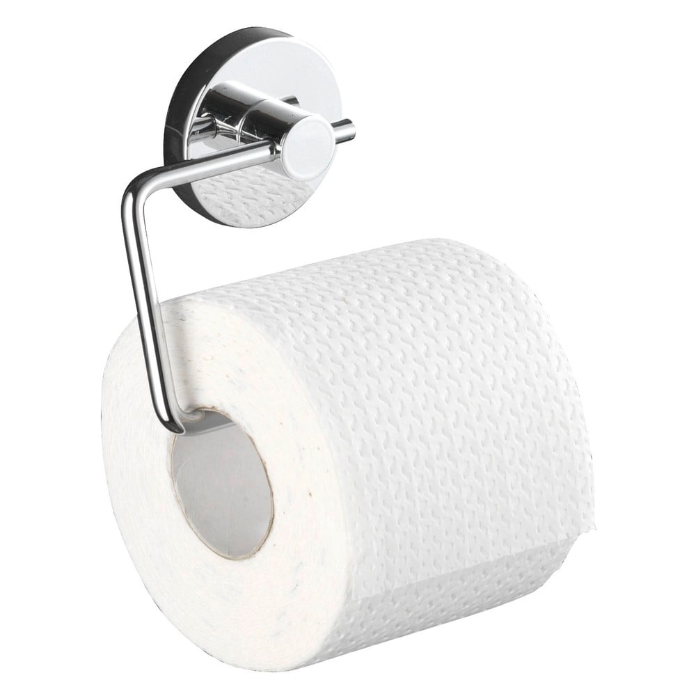 Samodržící držák na toaletní papír Wenko Vacuum-Loc, nosnost až 33 kg