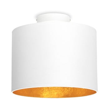 Plafonieră sotto luce mika, Ø 25 cm, alb/auriu