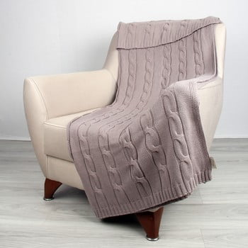 Pătură homemania couture, 170 x 130 cm, bej