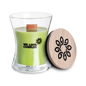 Lumânare din ceară de soia we love candles green tea, 21 ore de ardere