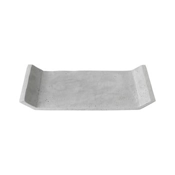 Platou decorativ blomus stone, 30 x 20 cm, gri