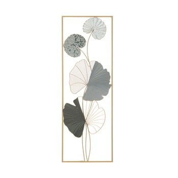 Decorațiune suspendată metalică mauro ferretti lotus a, 31 x 89,5 cm
