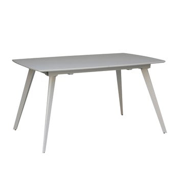 Masă extensibilă stůl sømcasa tessa, 140 x 90 cm, gri